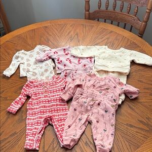 Baby girl 2-piece sets & 1-onesie